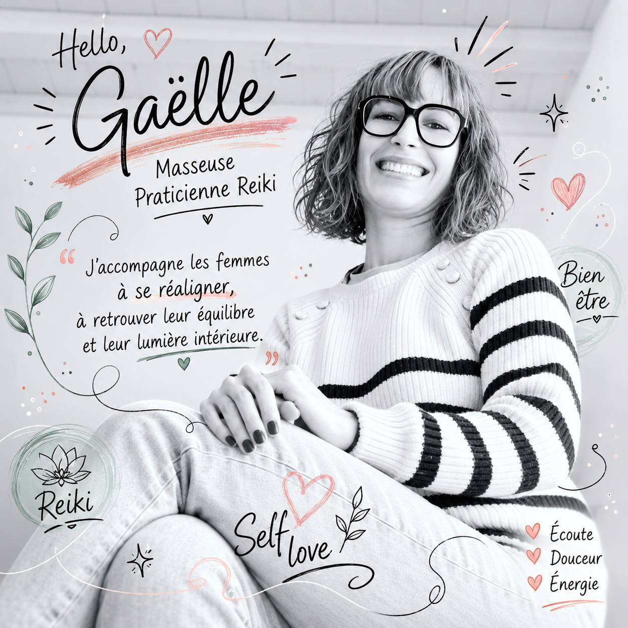 Gaëlle, masseuse et thérapeute holistique à Gap